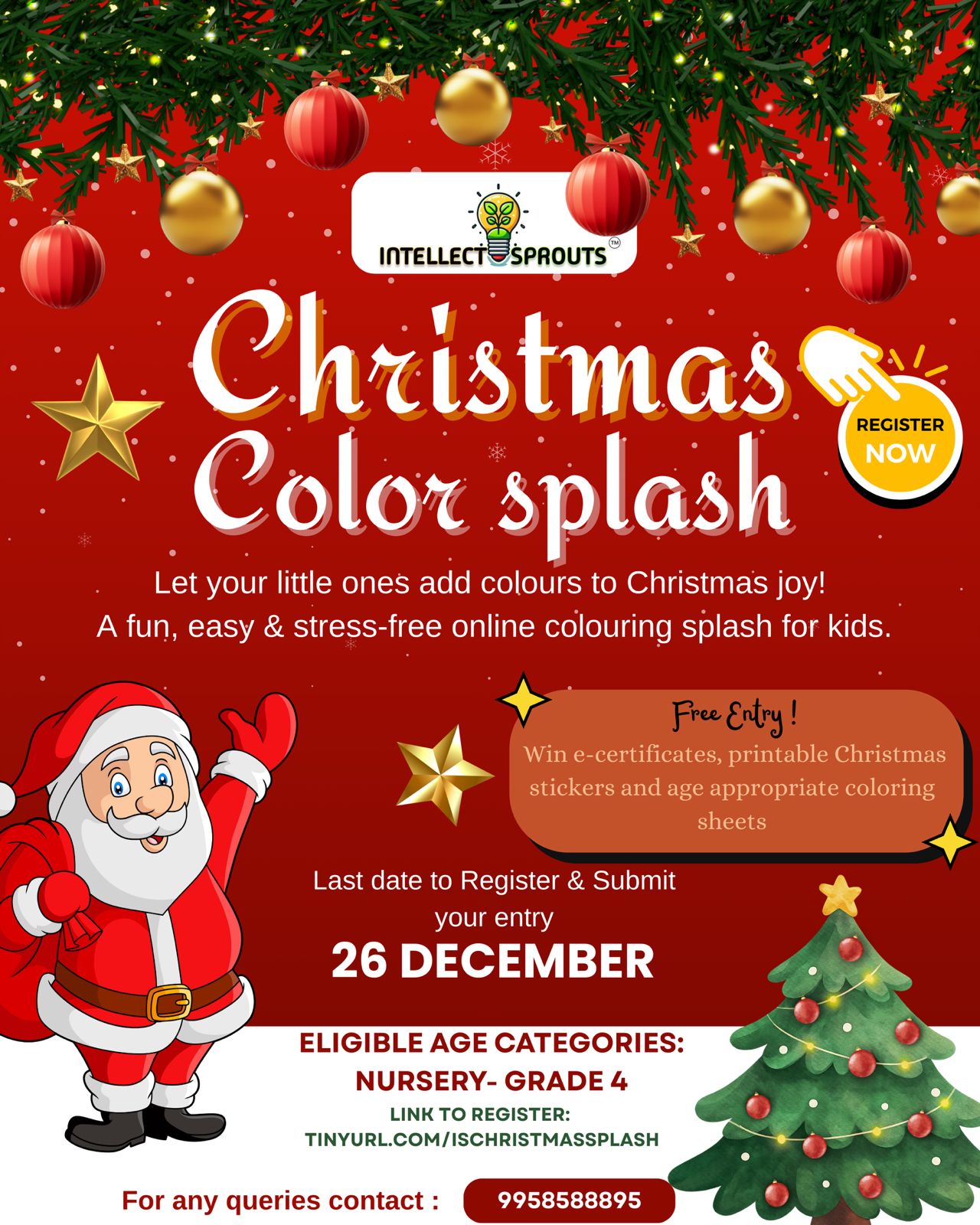 Christmas Color Splash